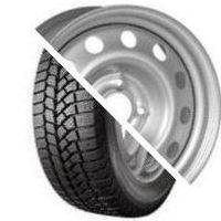 Шина с диском в сборе Viatti Brina Nordico V-522 185/65 R15 88T + Magnetto 15010 S AM Silver 4*100 6xR15 ET37 DIA60.1
