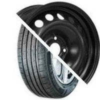 Шина с диском в сборе Massimo OTTIMA PLUS 185/65 R15 88H + Magnetto 15001 Black 4*100 6xR15 ET50 DIA60.1