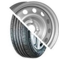 Шина с диском в сборе Massimo OTTIMA PLUS 185/65 R15 88H + Magnetto 15010 S AM Silver 4*100 6xR15 ET37 DIA60.1
