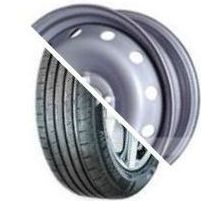 Шина с диском в сборе Massimo OTTIMA PLUS 185/65 R15 88H + Magnetto 15001 S AM Silver 4*100 6xR15 ET50 DIA60.1