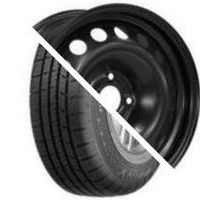 Шина с диском в сборе Prinx HH2 HiCity 185/65 R15 88H + Magnetto 15001 Black 4*100 6xR15 ET50 DIA60.1