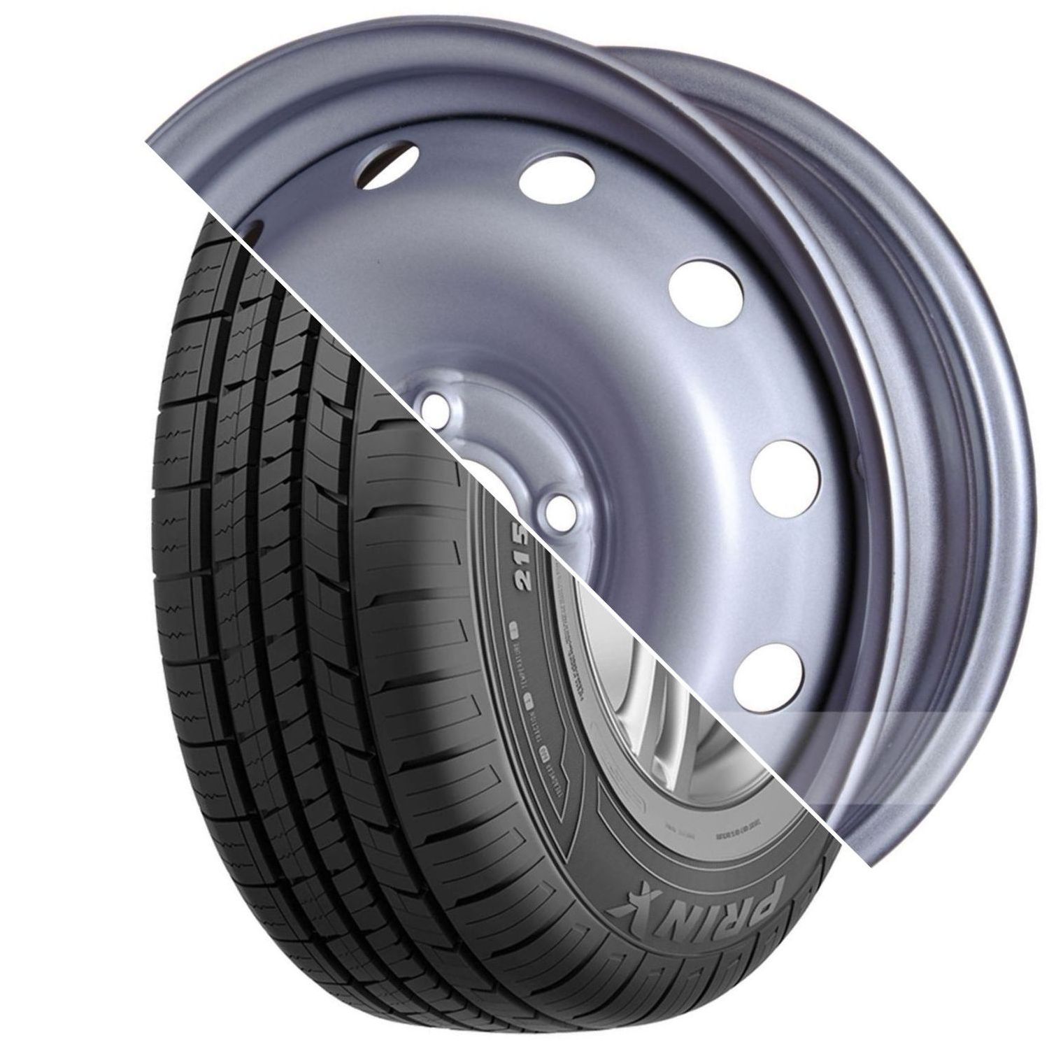 Шина с диском в сборе Prinx HH2 HiCity 185/65 R15 88H + Magnetto 15001 S AM Silver 4*100 6xR15 ET50 DIA60.1