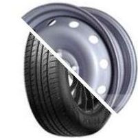 Шина с диском в сборе Prinx AQUILA PRO 185/65 R15 92H + Magnetto 15001 S AM Silver 4*100 6xR15 ET50 DIA60.1