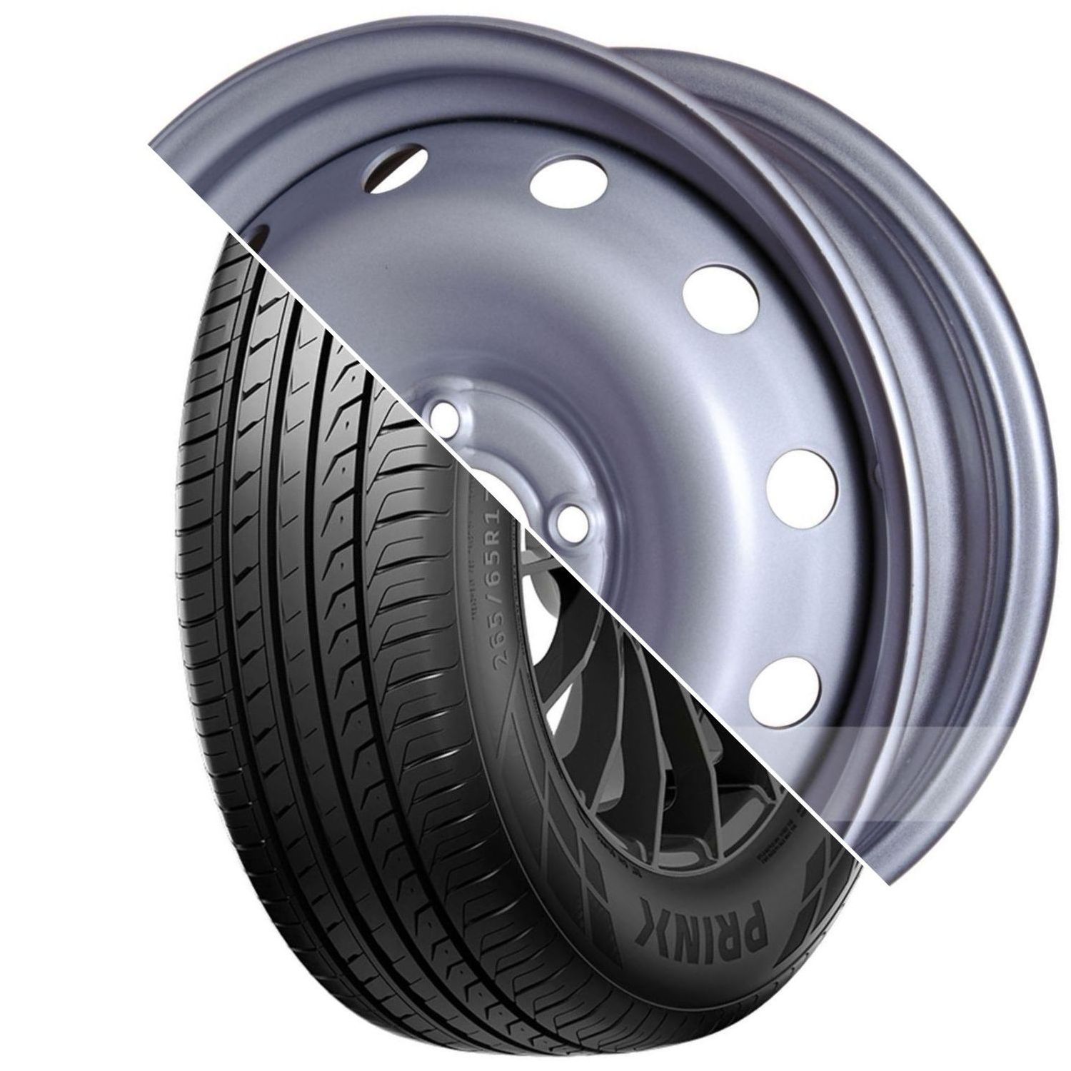 Шина с диском в сборе Prinx AQUILA PRO 185/65 R15 92H + Magnetto 15001 S AM Silver 4*100 6xR15 ET50 DIA60.1