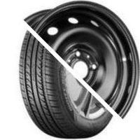 Шина с диском в сборе Prinx HH1 HiCity 185/65 R15 88H + Magnetto 15003 AM New Black 4*100 6xR15 ET46 DIA54.1