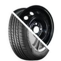 Шина с диском в сборе Prinx HH1 HiCity 185/65 R15 88H + Trebl 64A50C Black 4*100 6xR15 ET50 DIA60.1