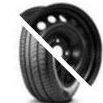 Шина с диском в сборе Pirelli Cinturato P1 185/65 R15 88H + Trebl X40923 (new D5) Black 4*100 6xR15 ET46 DIA54.1