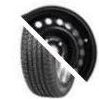 Шина с диском в сборе Ikon (Nokian Tyres) Character Eco (Nordman SX3) 185/65 R15 88H + Magnetto 15009 AM Black 4*100 6xR15 ET50 DIA60.1 Lada Vesta