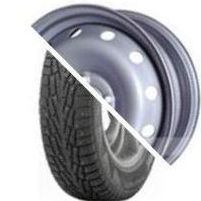 Шина с диском в сборе Tunga Nordway 3 185/65 R15 92Q + Magnetto 15001 S AM Silver 4*100 6xR15 ET50 DIA60.1