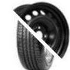 Шина с диском в сборе Maxxis HP-M3 Bravo 185/65 R15 88H + Trebl X40923 (new D5) Black 4*100 6xR15 ET46 DIA54.1
