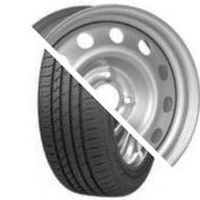 Шина с диском в сборе Sailun Atrezzo Elite 185/65 R15 92T + Magnetto 15010 S AM Silver 4*100 6xR15 ET37 DIA60.1