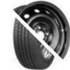 Шина с диском в сборе Sailun Atrezzo Elite 185/65 R15 92T + Magnetto 15003 AM New Black 4*100 6xR15 ET46 DIA54.1