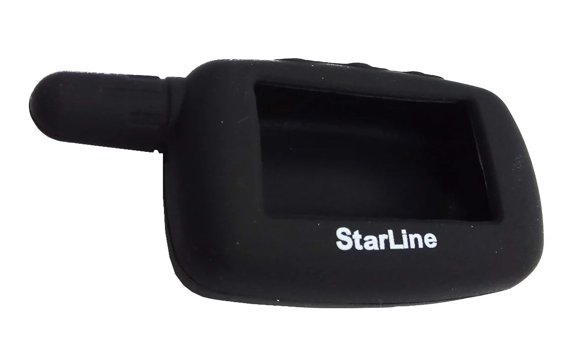 Силиконовый чехол для STAR-LINE A4/A6/А8 черный