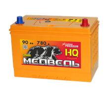 АКБ Медведь Silver о.п.R+ 90a/h Азия B13(нижн.кр) 105D31L