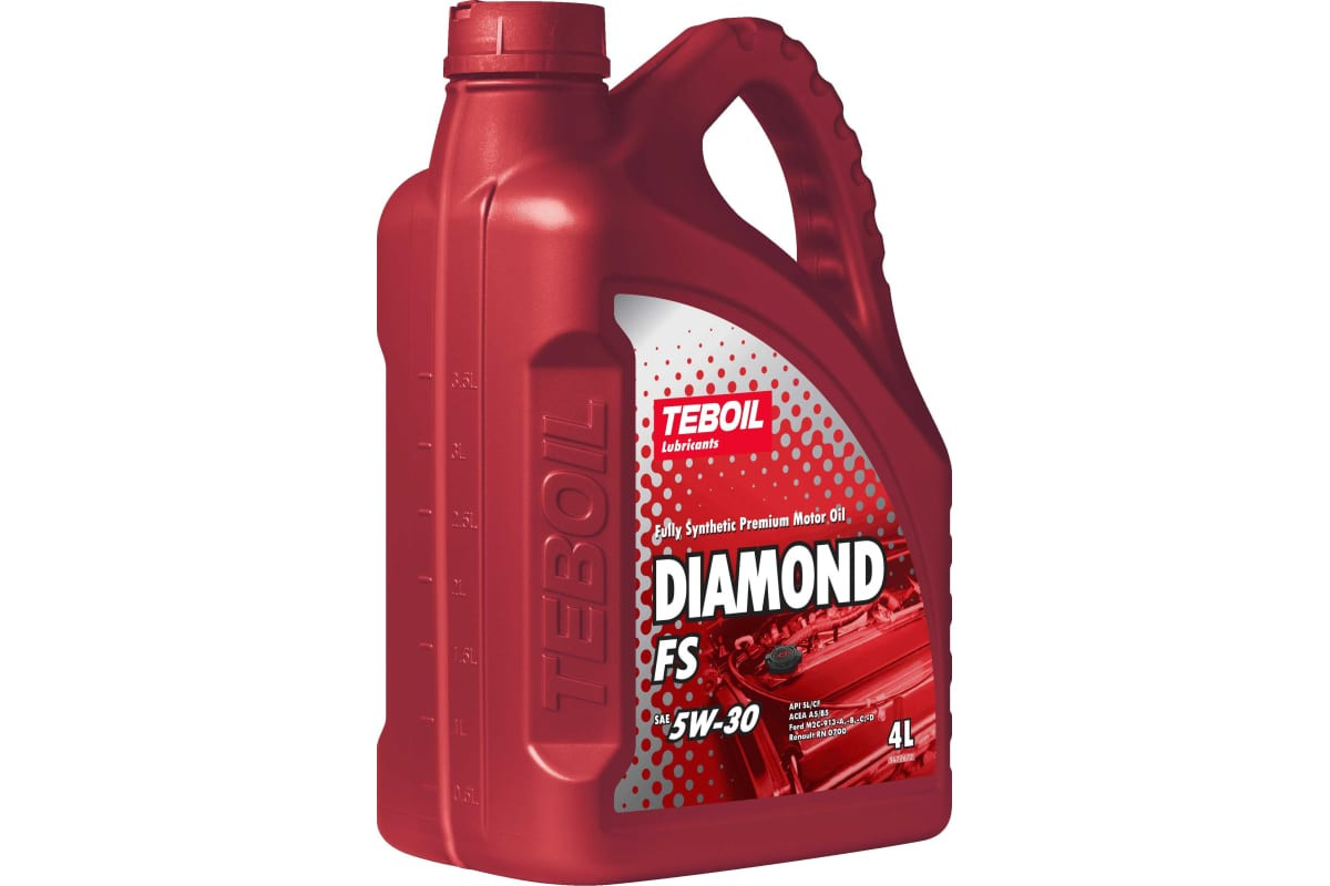 Масло моторное TEBOIL 5W30 3468594 синтетич. Diamond FS SL/CF 4л